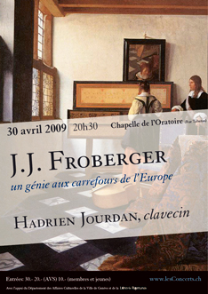 Johann Jakob Froberger, Hadrien Jourdan